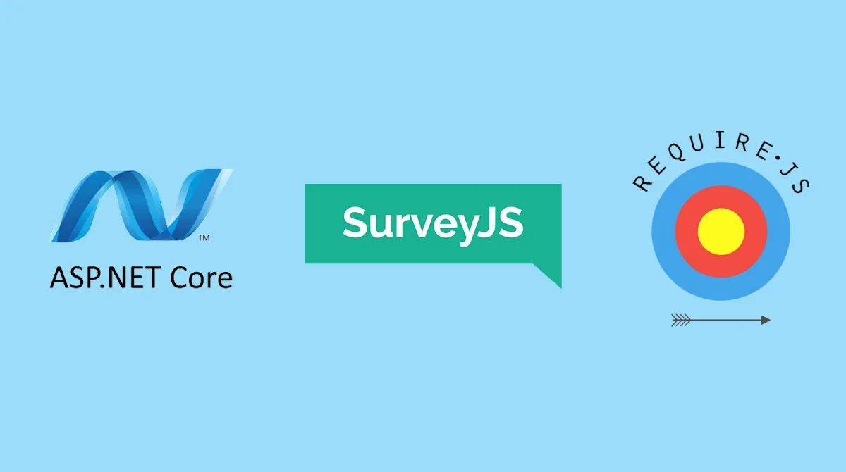 Integrating SurveyJS with ASP.NET Core and RequireJS in 2024