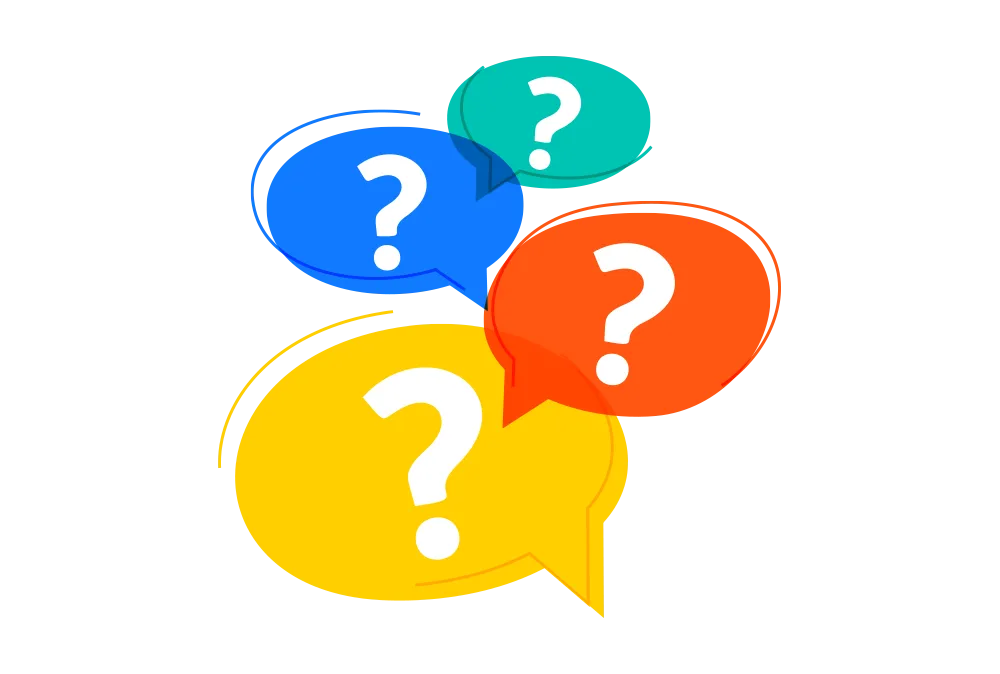 Question marks