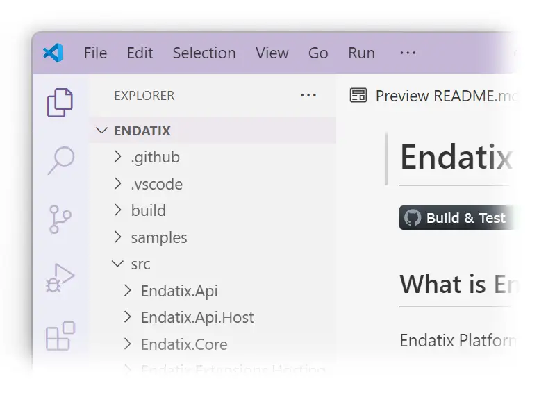 A screenshot of Visual Studio Code